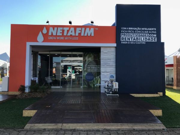 Netafim apresenta tecnologia de irriga&ccedil;&atilde;o inteligente em gr&atilde;os na Tecnoshow Comigo 2018