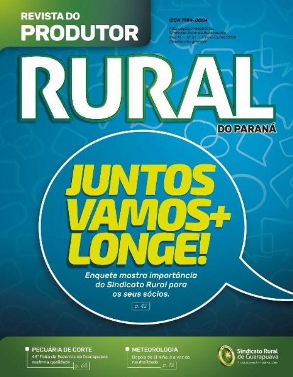 Chegou a edi&ccedil;&atilde;o 67 da REVISTA DO PRODUTOR RURAL 