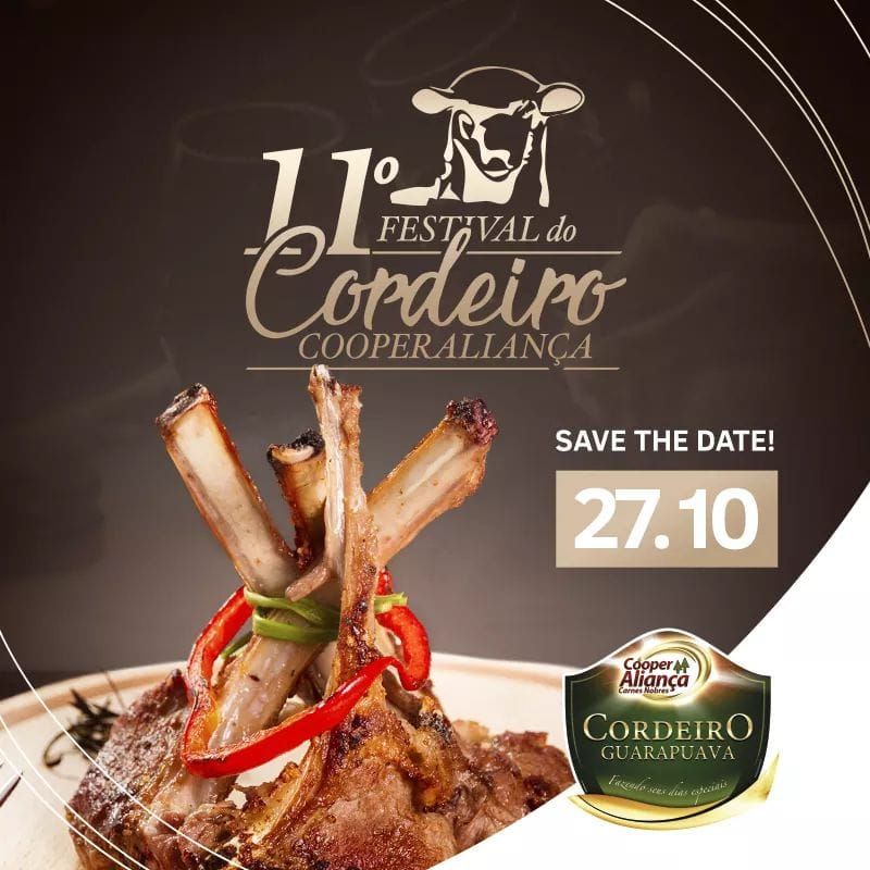 Festival do Cordeiro Cooperaliança acontece no próximo sábado (27)