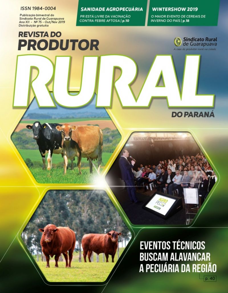 Chegou nesta sexta-feira, 1º/11, nova edição da Revista do Produtor Rural 