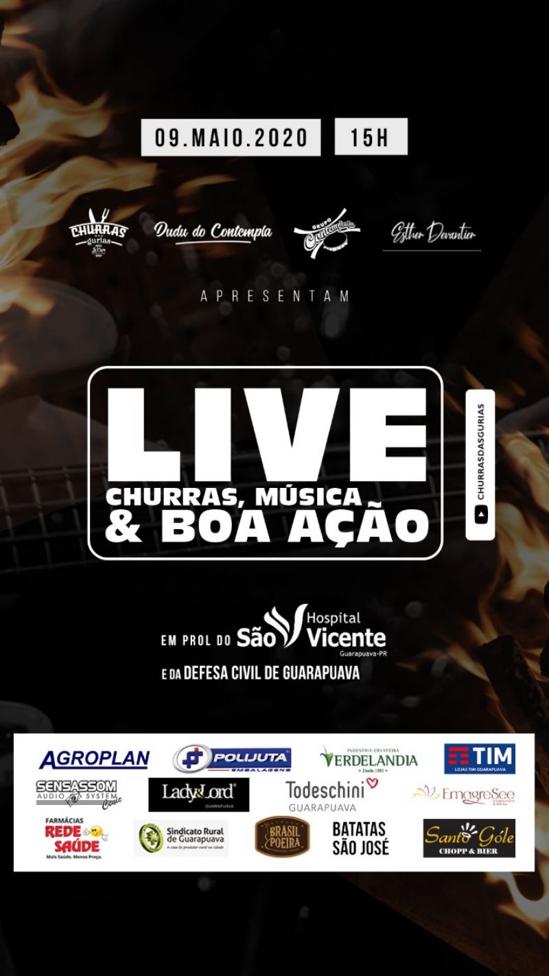 Sindicato Rural é ponto de arrecadação da live Churras, Música & Boa Ação