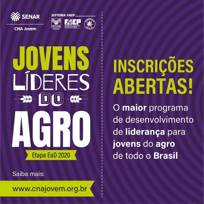 Programa CNA Jovem está com inscrições abertas até o dia 31 de julho