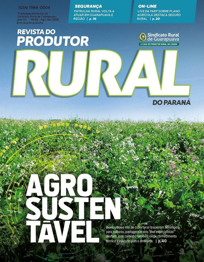 Chegou nesta sexta-feira, 21, nova edição da REVISTA DO PRODUTOR RURAL  