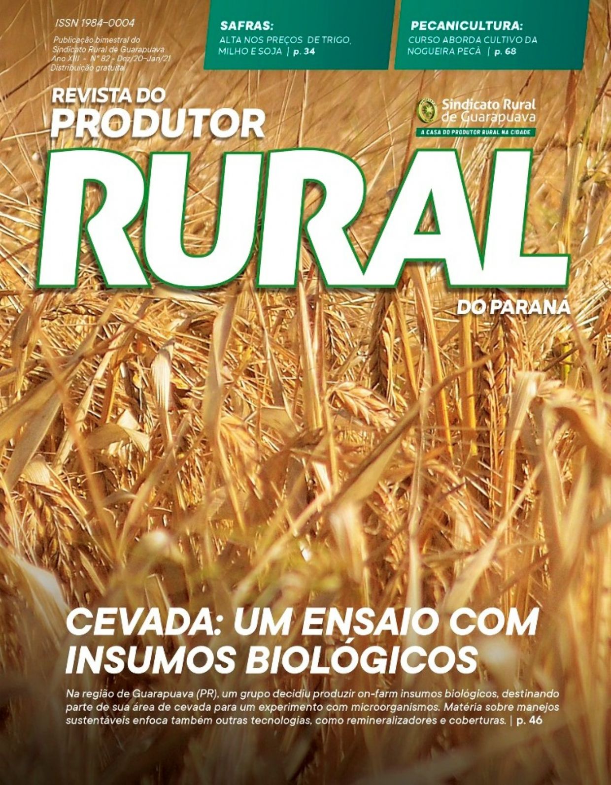 Chegou uma nova edição da REVISTA DO PRODUTOR RURAL