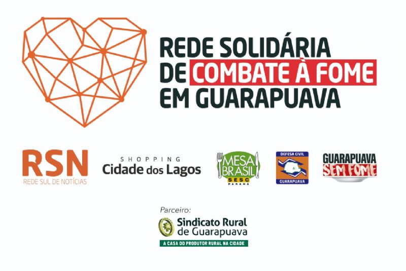 Sindicato Rural participa da campanha Rede Solidária de Combate a Fome