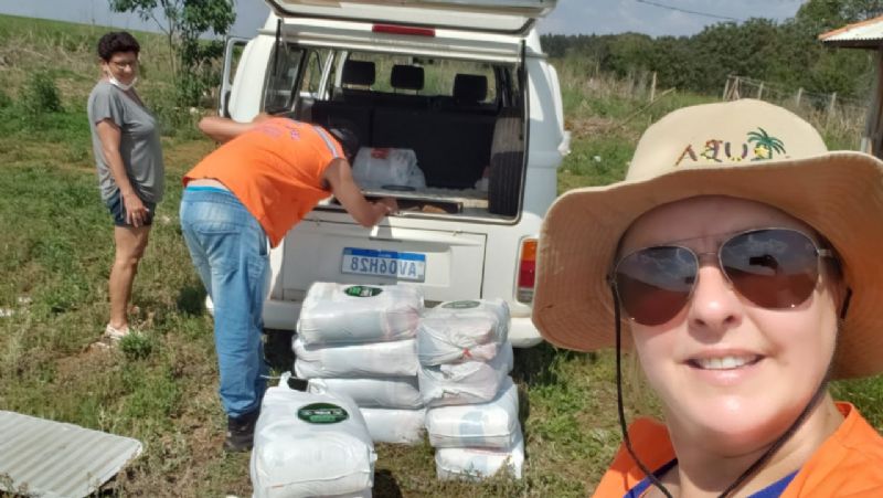 Famílias rurais de Guarapuava atingidas pela pandemia recebem cestas básicas