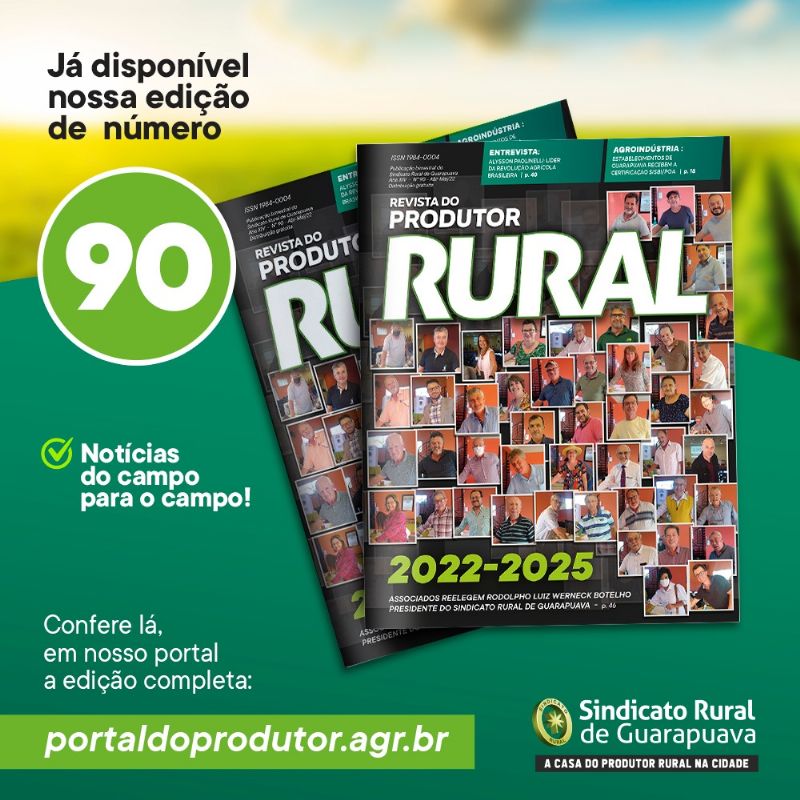 Edição 90 da Revista do Produtor Rural já está circulando