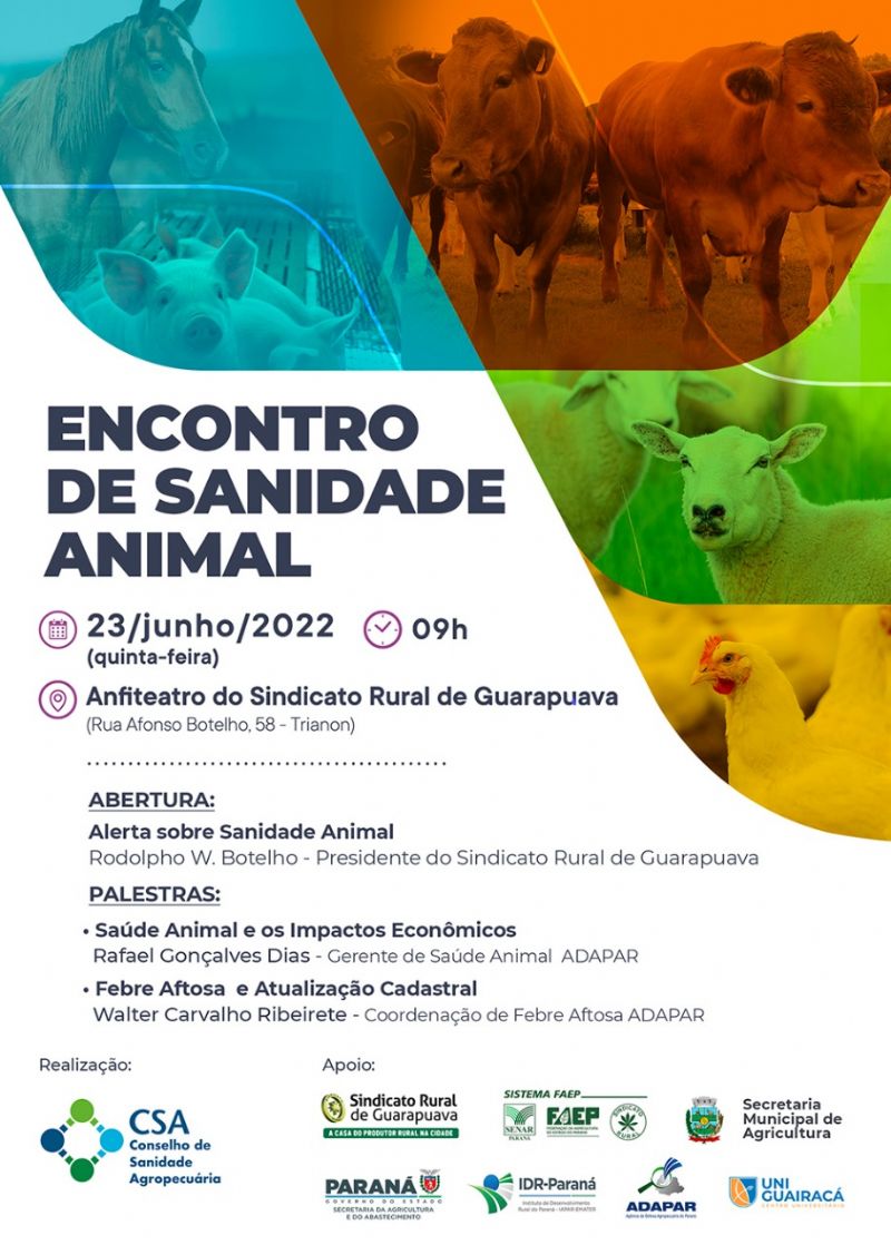 Sindicato Rural sedia Encontro de Sanidade Animal