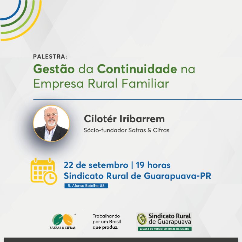 Palestra debate gestão e continuidade na empresa familiar