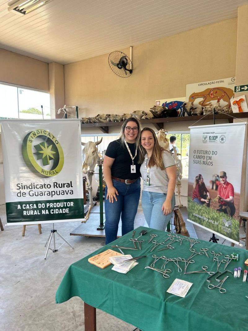Sindicato Rural de Guarapuava e SENAR-PR marcam presença na Semana de Ensino, Pesquisa e Extensão, a SEPEX