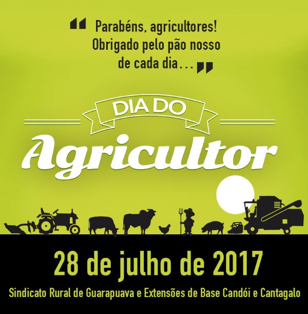 Sindicato Rural de Guarapuava comemora Dia do Agricultor 